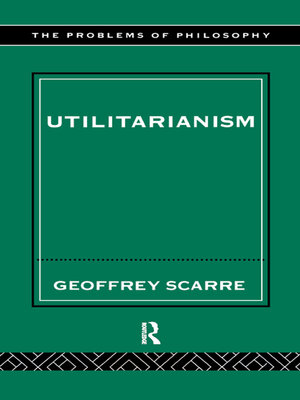 cover image of Utilitarianism